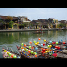 Ein Teil der Uferpromenade in Hội An